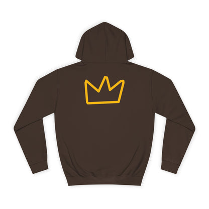 Trench Merch TM Stylish Crown Pull Over Hoodie - Perfect for Students, Campus Wear, Cozy Gifts, Unisex Sweatshirt, Trendy Apparel for Graduates