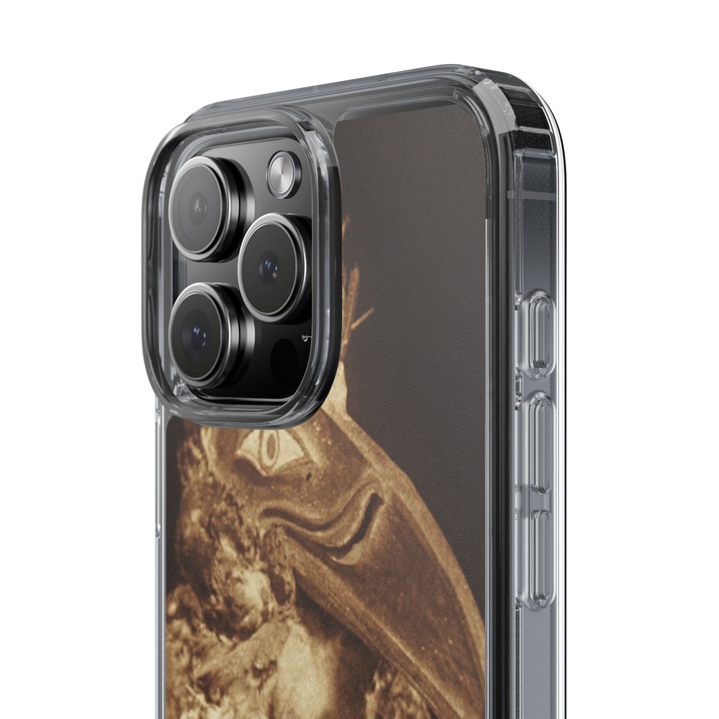 Yei Vintage Bird Design Clear Phone Case, Artistic Phone Accessories, Unique Gift for Nature Lovers, Eco-Friendly Tech Case, Stylish Protection