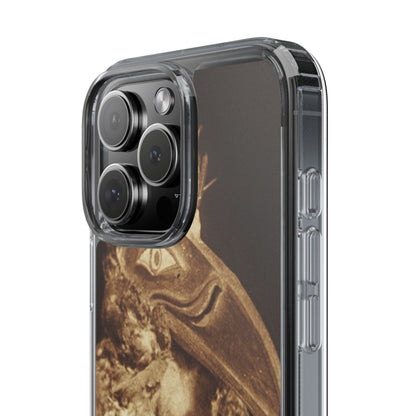 Yei Vintage Bird Design Clear Phone Case, Artistic Phone Accessories, Unique Gift for Nature Lovers, Eco-Friendly Tech Case, Stylish Protection