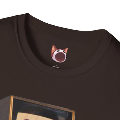 POPCAT Retro Arcade Unisex T-Shirt, Gamer Tee, Vintage Gaming Shirt, Gift for Gamers, Casual Wear