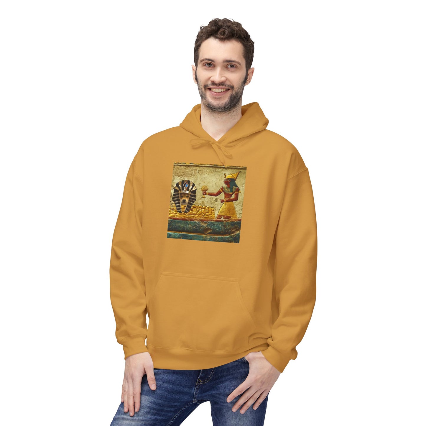 WIF Art Hoodie, Cozy Fleece Pullover for Art Lovers, Unique Gift for Creative Souls, Perfect for Casual Wear, Art-Inspired Fashion