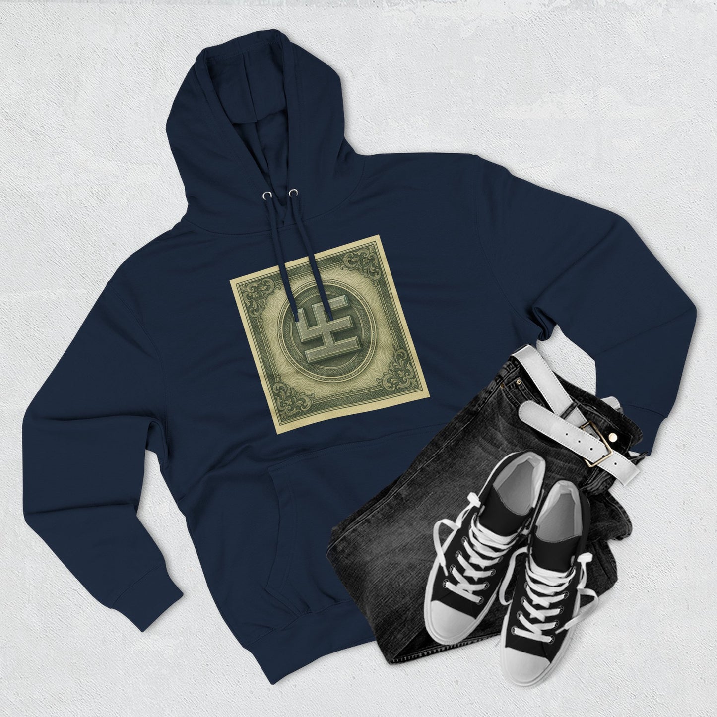 Swasticoin Cozy Three-Panel Fleece Hoodie - Ideal for Casual Days, Layering, and Gift Giving | Perfect for Home, Travel, and Outdoor Use