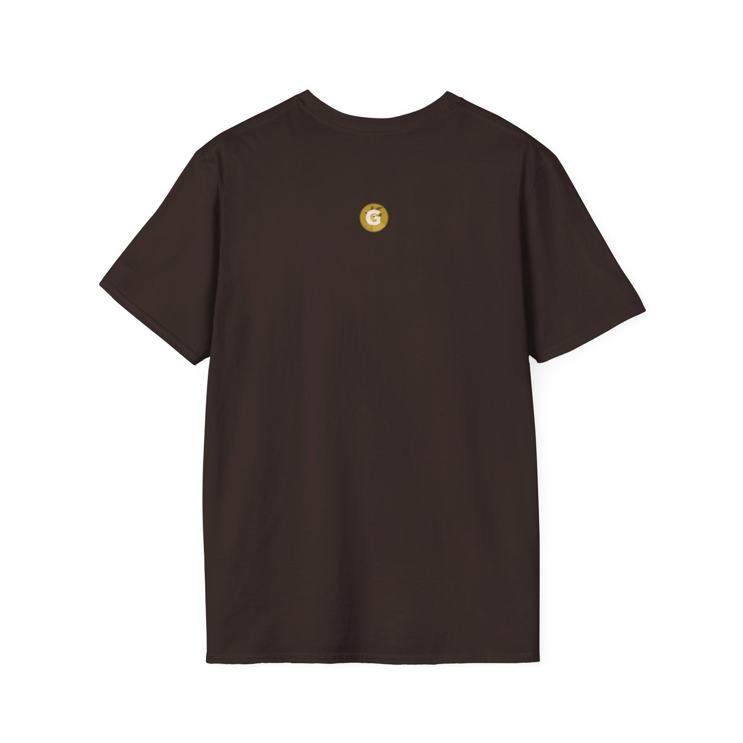 Golden Goat Unisex Softstyle T-Shirt | Cute Goat Tee for Animal Lovers, Birthday Gift, Casual Wear, Farmhouse Decor, Nature Fans