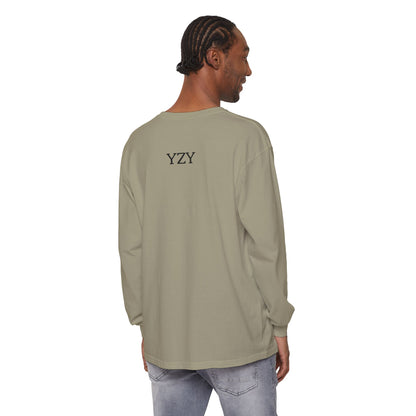 Swasticoin Mystical Mountain Long Sleeve T-Shirt | Unisex Graphic Tee, Trendy Layering Top, Casual Wear, Perfect Gift for Adventurers