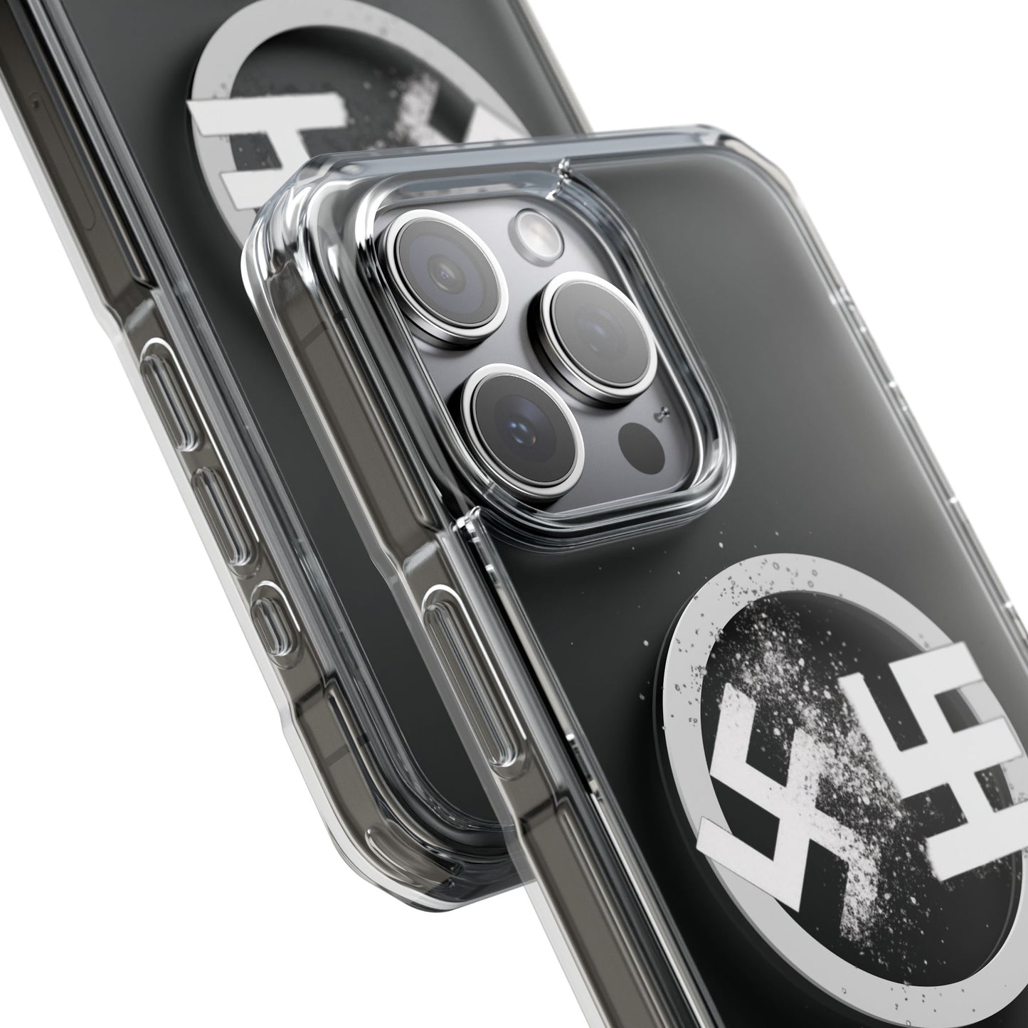 Swasticoin Magnetic Clear Phone Case, Stylish Protective Case for iPhones, Durable and Trendy Phone Cover, Perfect Gift for Tech Lovers, Modern Design