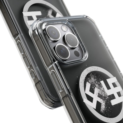 Swasticoin Magnetic Clear Phone Case, Stylish Protective Case for iPhones, Durable and Trendy Phone Cover, Perfect Gift for Tech Lovers, Modern Design