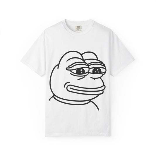 Pepe Meme Unisex T-Shirt | Funny Graphic Tee for Casual Wear, Gift for Friends, Humor Apparel, Meme Lover's Shirt, Streetwear