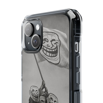 TROLL Flag Phone Case, Trendy Phone Cover, Gift for Gamers, Unique Phone Accessory, Funny Phone Protection
