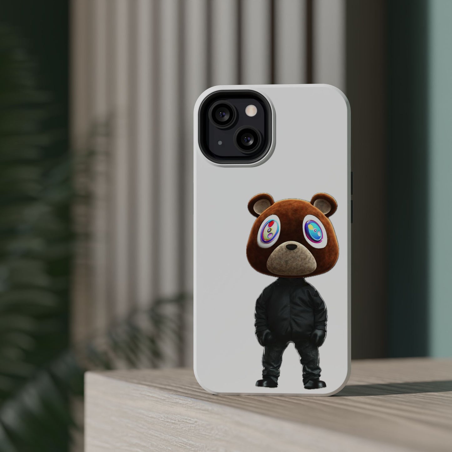 Ye Bear Character Magnetic Phone Cases, Fun Gift, Unique Phone Accessory, Trendy Tech, Personalized Style, Everyday Use