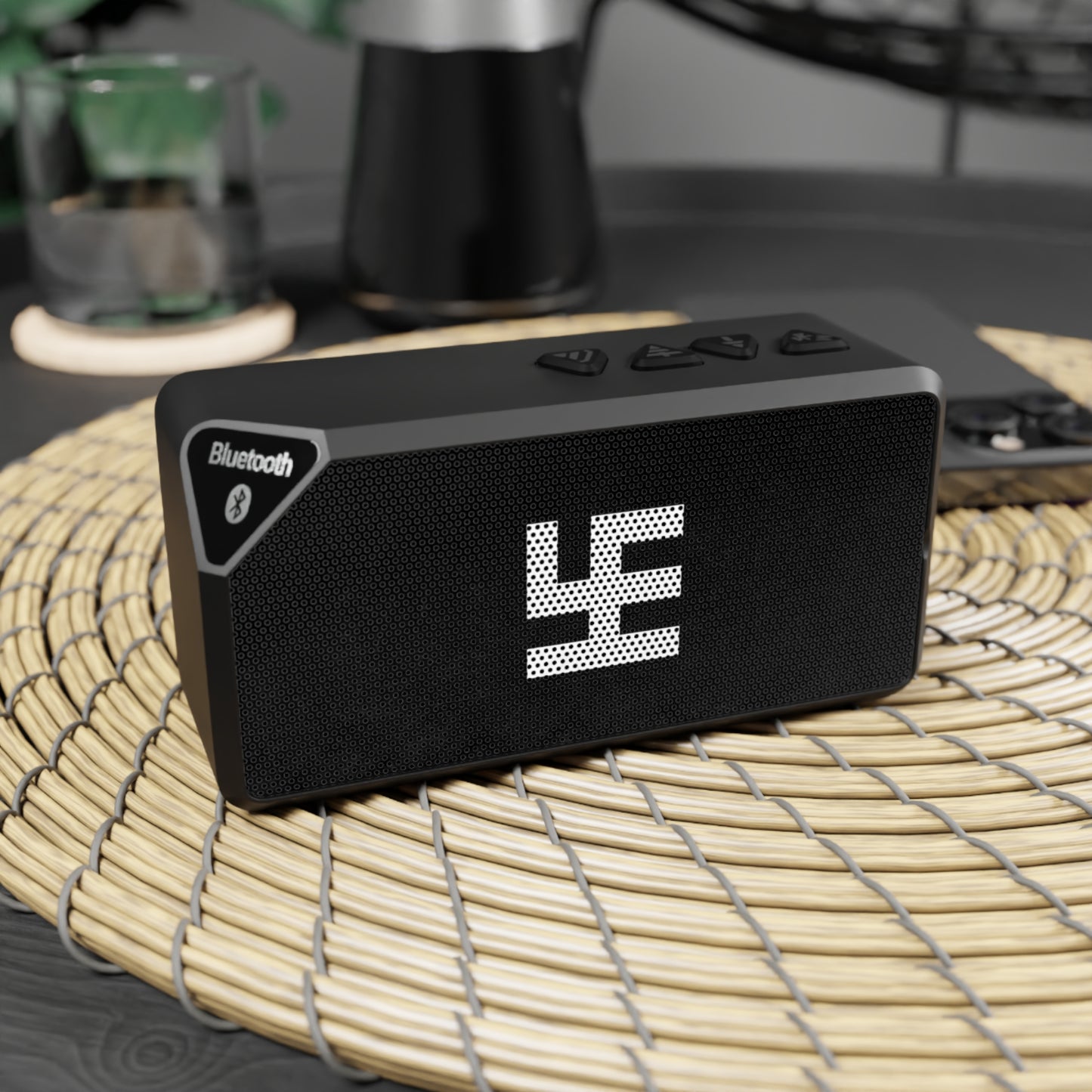 Swasticoin Bluetooth Speaker, Portable Wireless Sound System for Music Lovers, Perfect for Parties, Travel, and Outdoor Adventures