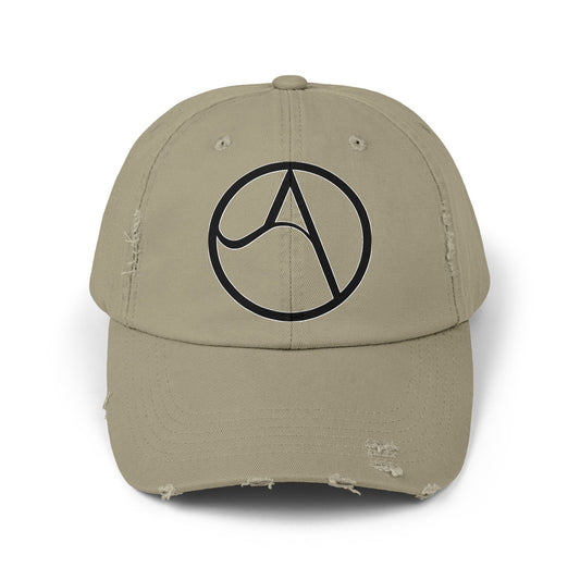@ye Trendy Unisex Distressed Cap, Casual Hat, Vintage Style, Adjustable Dad Hat, Gift for Him or Her, Everyday Wear