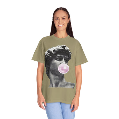 @ye Bubblegum David T-Shirt | Trendy Unisex Tee, Art-Inspired Shirt, Casual Summer Wear, Gift for Art Lovers i