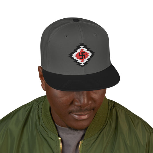 Yei Stylish Embroidered Snapback Hat, Trendy Cap for Everyday Wear, Gift for Friends, Casual Style for Outdoors, Cool Streetwear