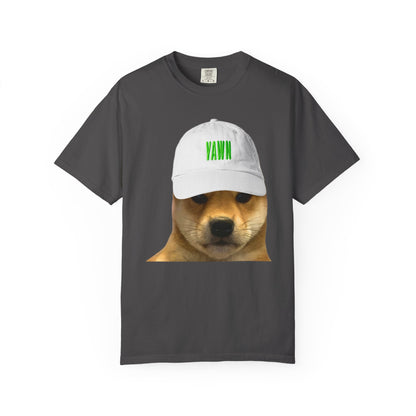 Unisex WIF Yawn T-Shirt | Funny Pet Lover Tee | Casual Wear | Gift for Dog Owners | Animal Humor Apparel | Quirky Fashion