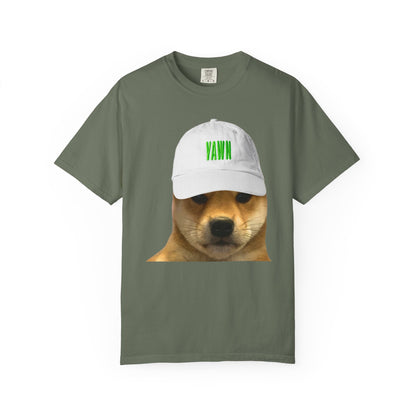 Unisex WIF Yawn T-Shirt | Funny Pet Lover Tee | Casual Wear | Gift for Dog Owners | Animal Humor Apparel | Quirky Fashion