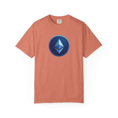 Ethereum Graphic T-Shirt, Unisex Casual Tee, Blockchain Apparel, Gamer Shirt, Crypto Gift, Stylish Streetwear