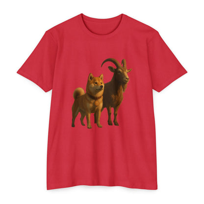 GOAT T-Shirt, Unisex T-Shirt, Pet Lover Gift, Animal-Themed Apparel, Fun Casual Wear, Unique Graphic Tee