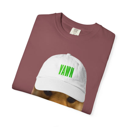 Unisex WIF Yawn T-Shirt | Funny Pet Lover Tee | Casual Wear | Gift for Dog Owners | Animal Humor Apparel | Quirky Fashion