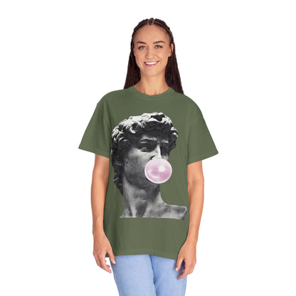 @ye Bubblegum David T-Shirt | Trendy Unisex Tee, Art-Inspired Shirt, Casual Summer Wear, Gift for Art Lovers i