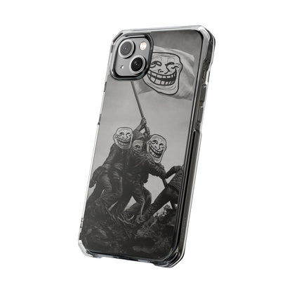 TROLL Flag Phone Case, Trendy Phone Cover, Gift for Gamers, Unique Phone Accessory, Funny Phone Protection