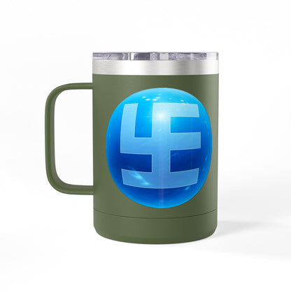 9gy Swsaticoin Vibrant Coffee Mug Tumbler for Cozy Sips, Bright Colors, Unique Design, Gift for Cat Lovers, Perfect for Daily Use