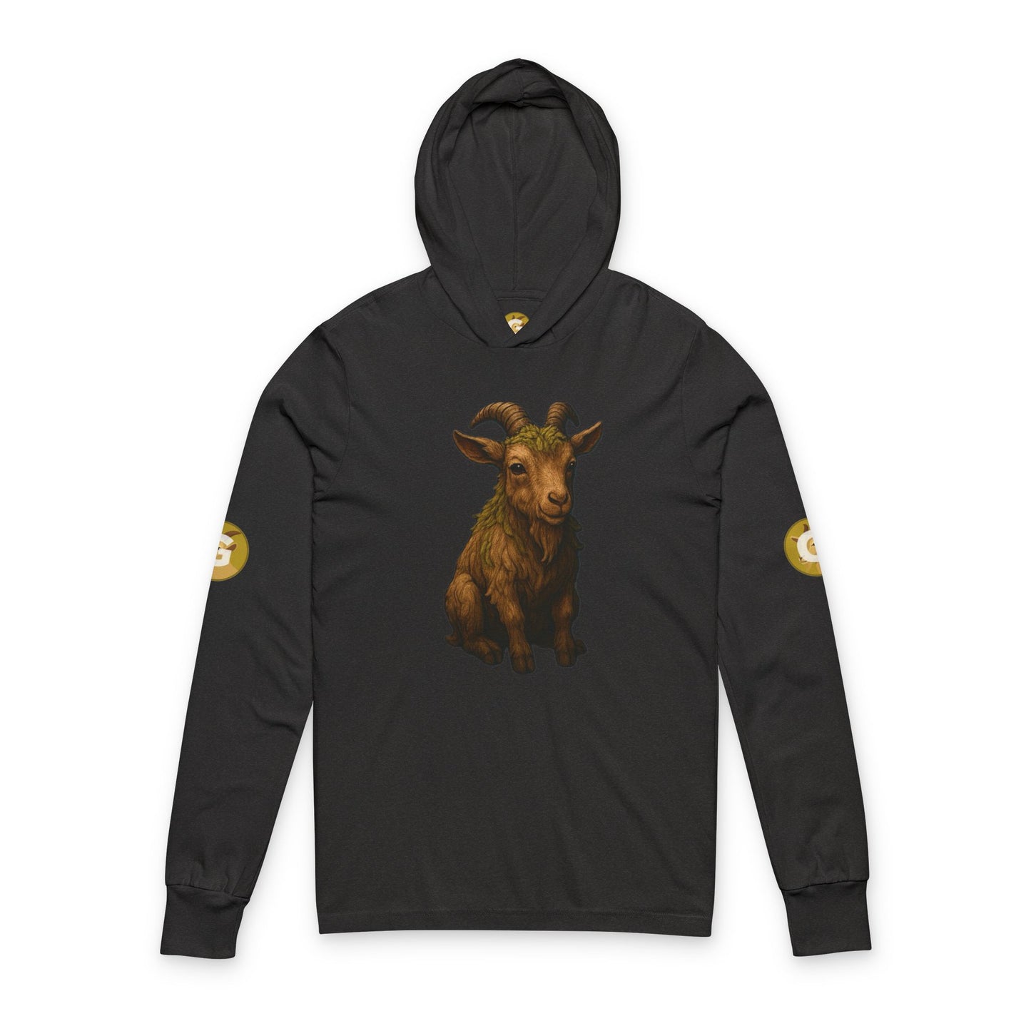 Whimsical Goat Hoodie / Casual Unisex Long Sleeve Tee for Animal Lovers, Cozy Gift for Birthdays, Holidays, Nature Enthusiasts, [...]