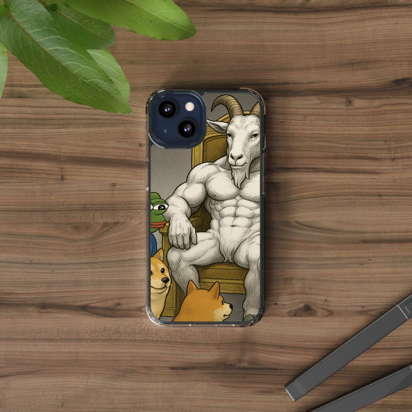 Whimsical Clear Phone Cases with Goat Design - Perfect Gift for Animal Lovers, Unique Phone Accessories, Fun Cell Phone Cases, Quirky [...]
