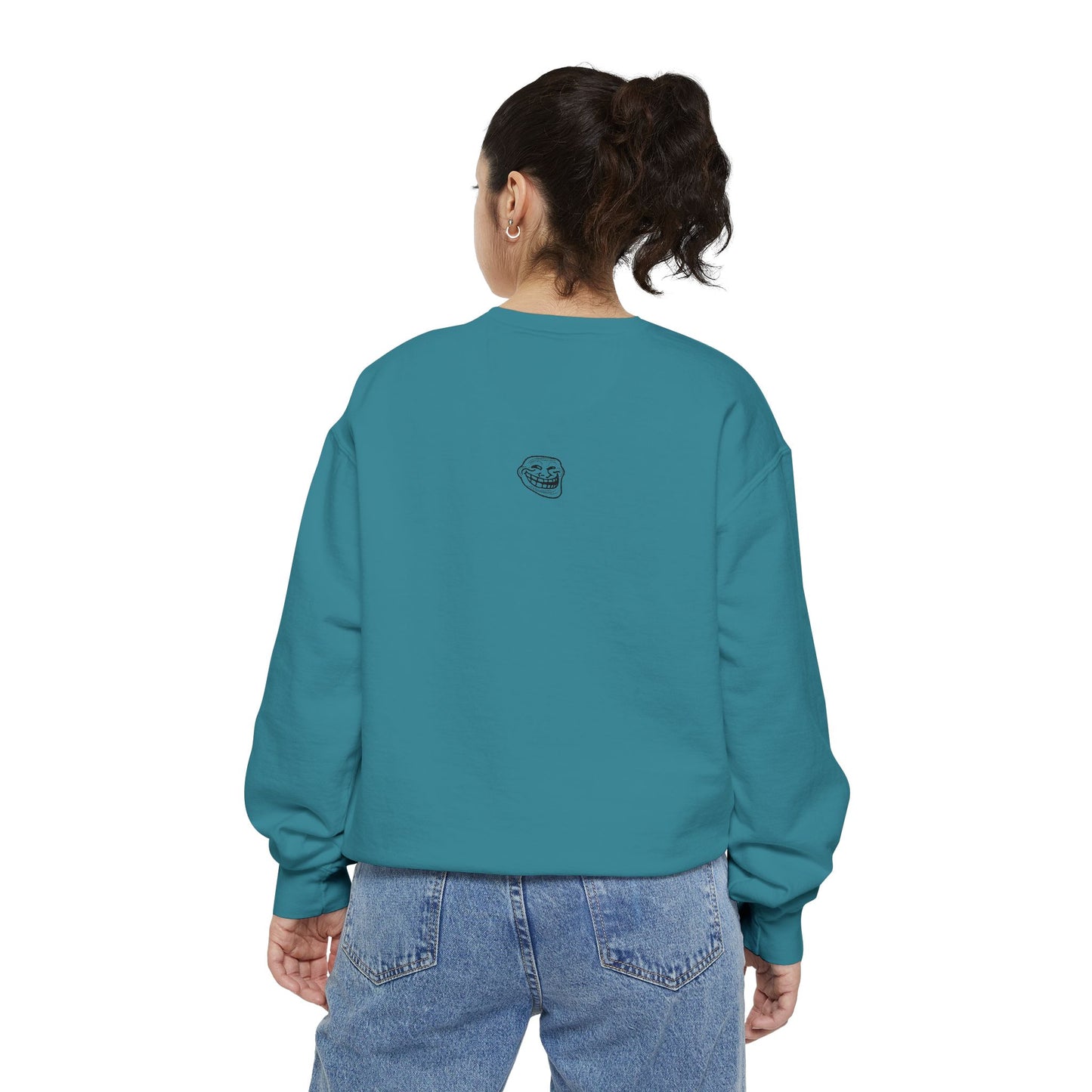 TROLL Stylish Unisex Sweatshirt with Playful Graphic, Trendy Streetwear, Cozy and Casual, Perfect Gift for Any Occasion, Unique Art Design