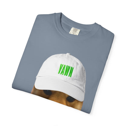 Unisex WIF Yawn T-Shirt | Funny Pet Lover Tee | Casual Wear | Gift for Dog Owners | Animal Humor Apparel | Quirky Fashion