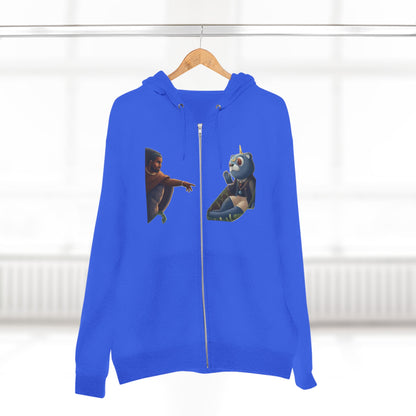 4NBT Unisex Graphic Zip Hoodie with Unique Designs, Cozy Casual Wear, Perfect Gift for Friends, Streetwear Essentials, Unisex Fashion Item