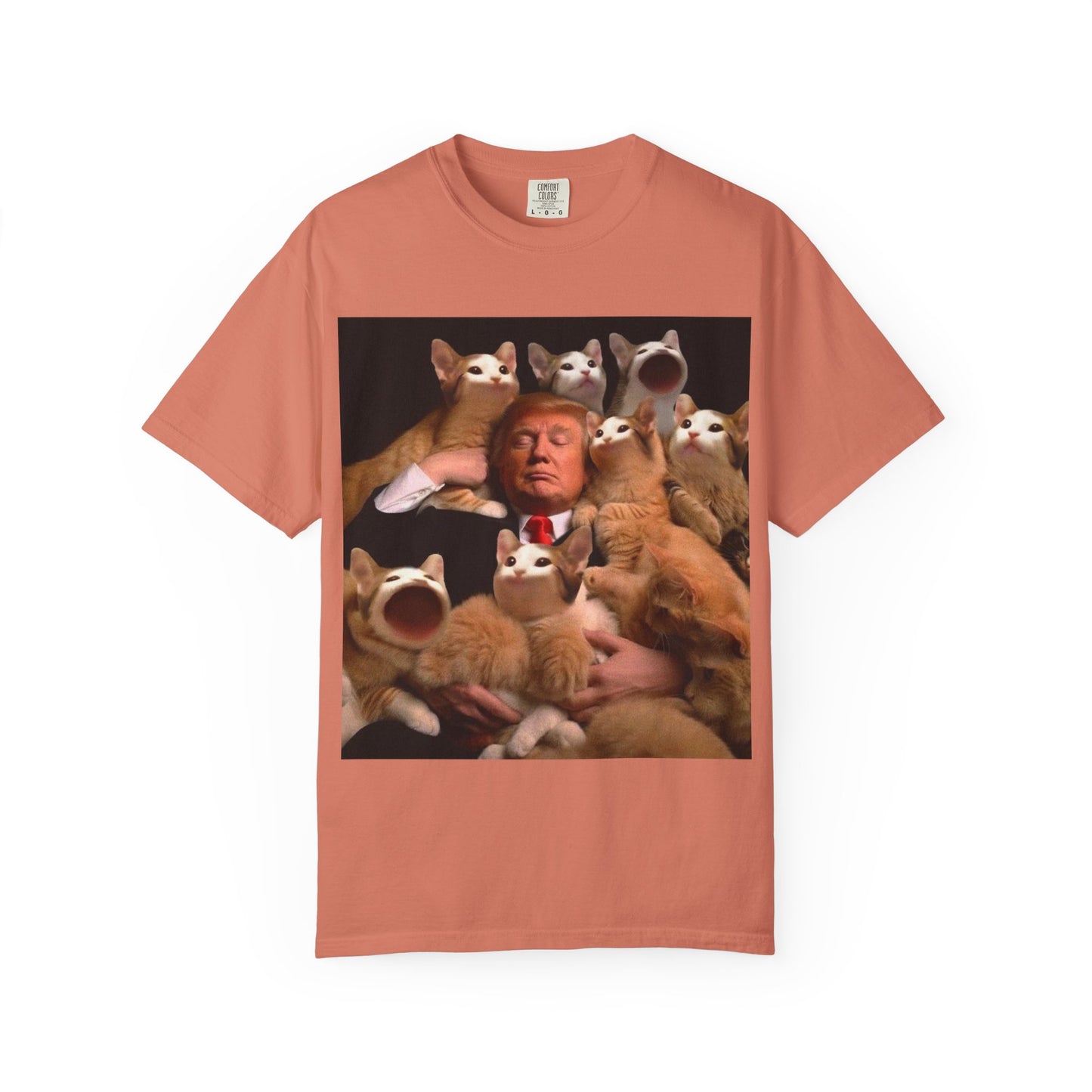 POPCAT Chaos Unisex T-Shirt, Fun Pet Lover Tee, Humor Shirt for Dog Owners, Gift for Dog Lovers, Quirky Graphic Tee