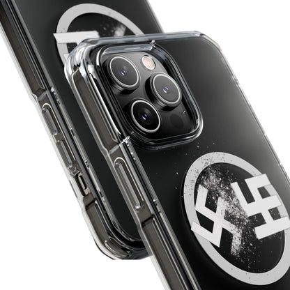 Swasticoin Magnetic Clear Phone Case, Stylish Protective Case for iPhones, Durable and Trendy Phone Cover, Perfect Gift for Tech Lovers, Modern Design