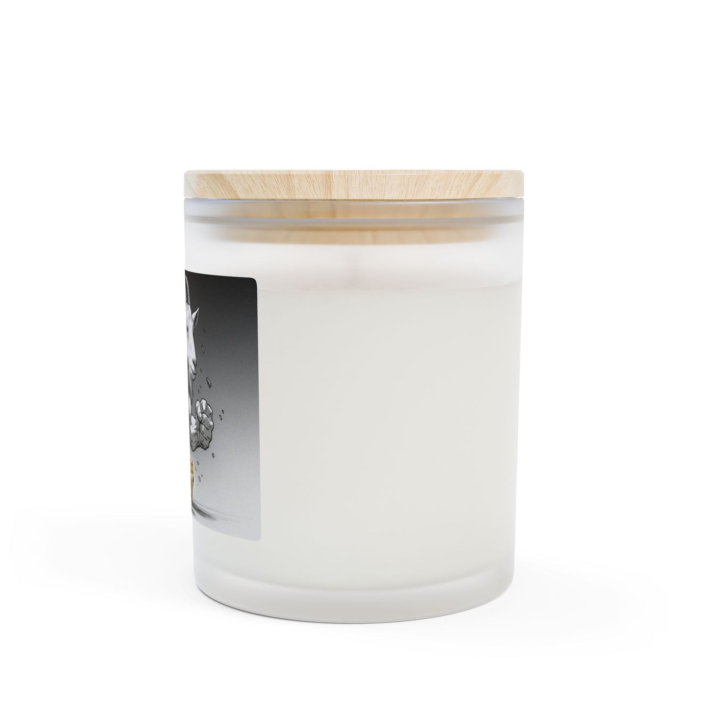Frosted Glass Candle with Whimsical Goat Design, Hand-Poured Aromatherapy Candle, Unique Home Décor Gift, Eco-Friendly Candle, [...]