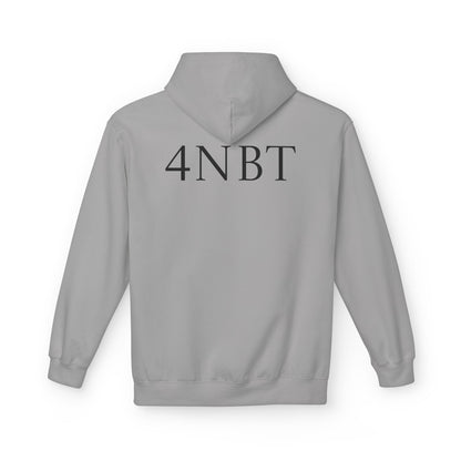 4NBT Fleece Hoodie with Fun Graphic, Cool Streetwear, Unisex Apparel, Unique Gift for Gamers, Trendy Layering Piece