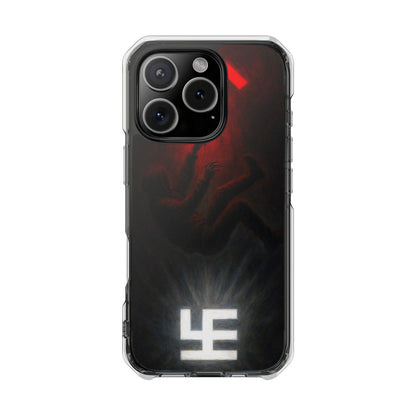 Swasticoin Dynamic Magnetic Phone Case, Unique Design, Rugged Protection, Smartphone Accessories, Personalized Gifts, Tech Enthusiasts