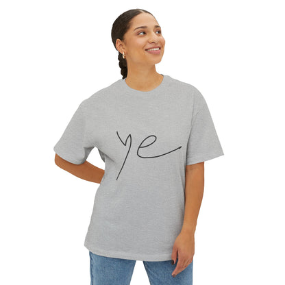 Ye 7BN Casual Unisex Oversized Tee, Chill Vibe T-Shirt, Summer Essential Tee, Gift for Music Lovers, Everyday Wear Tee, Comfortable Fashion Top