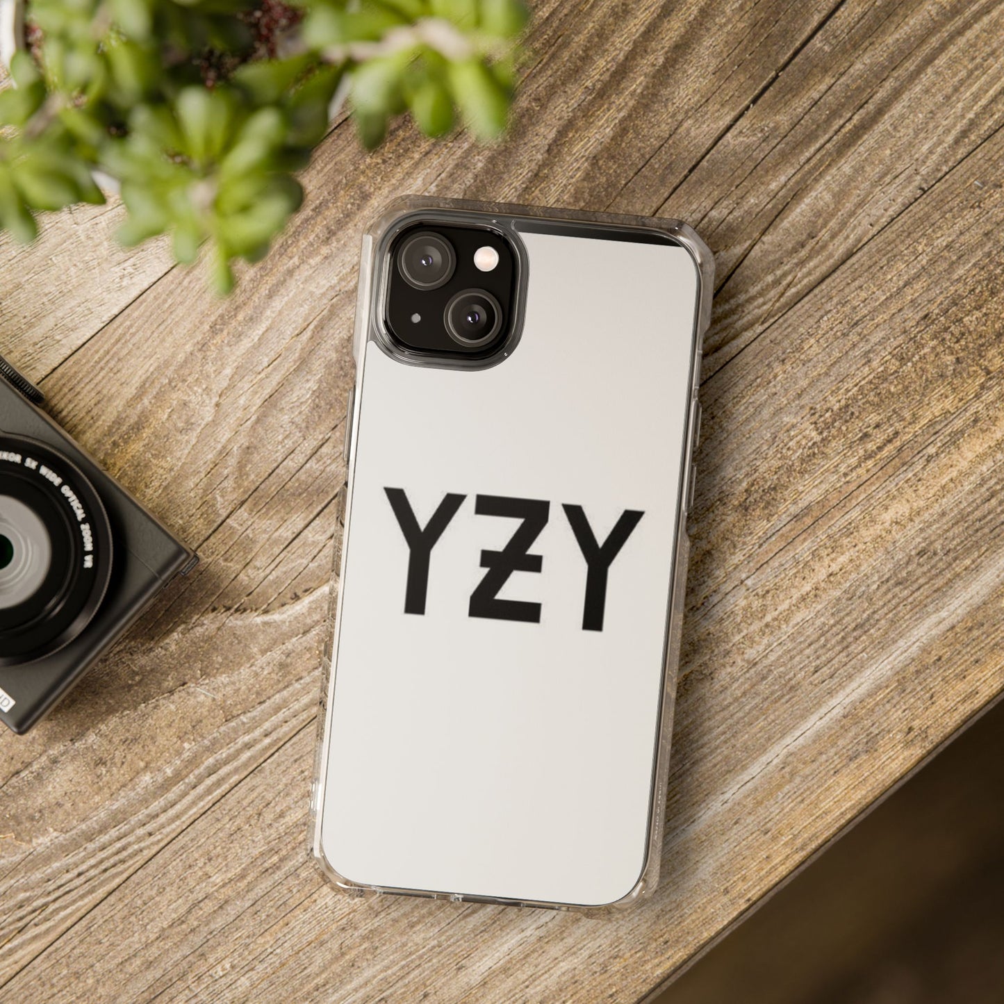 4NBT Minimalist Phone Case, Clear Impact Case, Phone Protection, Trendy Accessory, Gift for Music Lovers, Modern Design