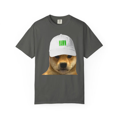 Unisex WIF Yawn T-Shirt | Funny Pet Lover Tee | Casual Wear | Gift for Dog Owners | Animal Humor Apparel | Quirky Fashion