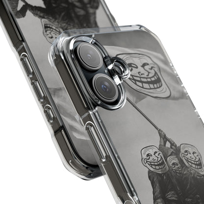 TROLL Flag Phone Case, Trendy Phone Cover, Gift for Gamers, Unique Phone Accessory, Funny Phone Protection