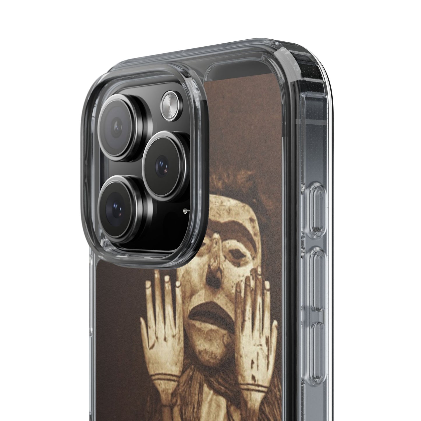 Yei Unique Clear Phone Case with Vintage Puppet Design, Artistic Phone Cover, Retro Style Protection, Gifts for Theater Lovers, Customized [...]
