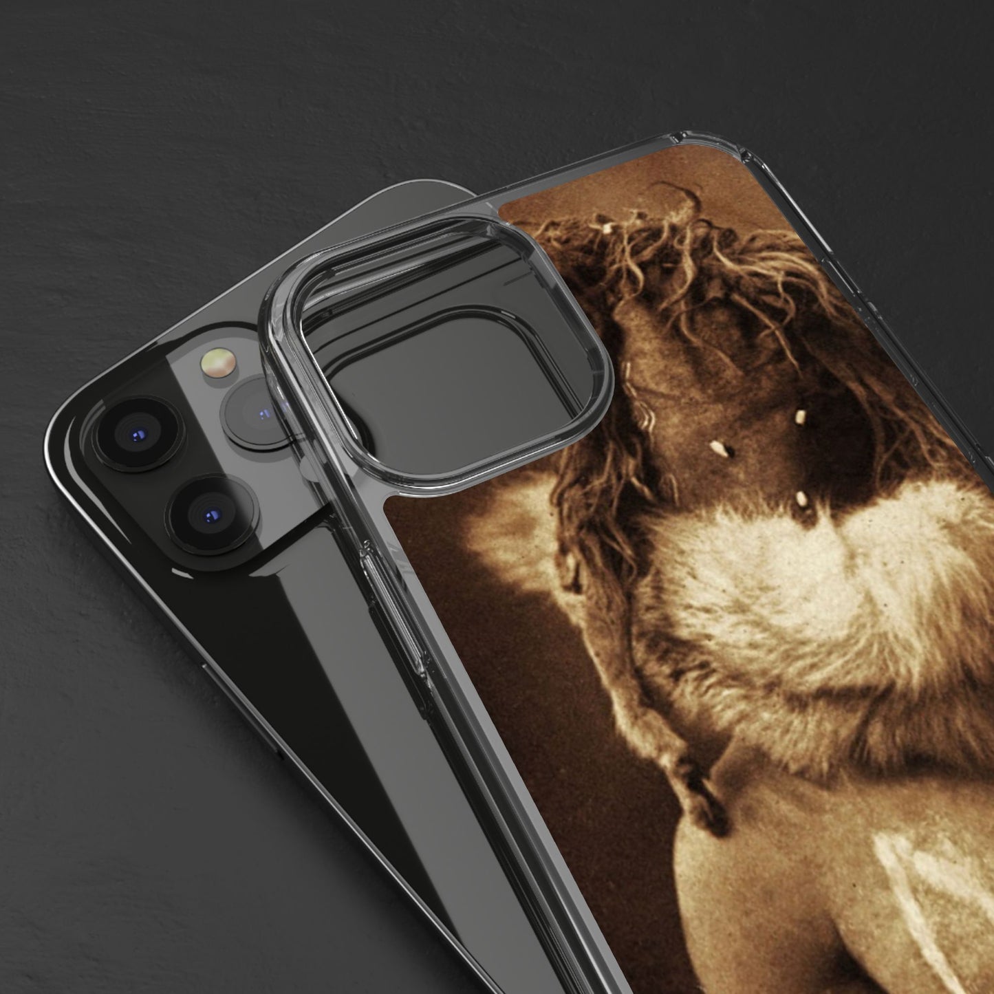Yei Vintage Artistic Phone Case with Tribal Design, Clear iPhone Case, Boho Style Accessory, Unique Gift for Him/Her, Nature-Inspired [...]