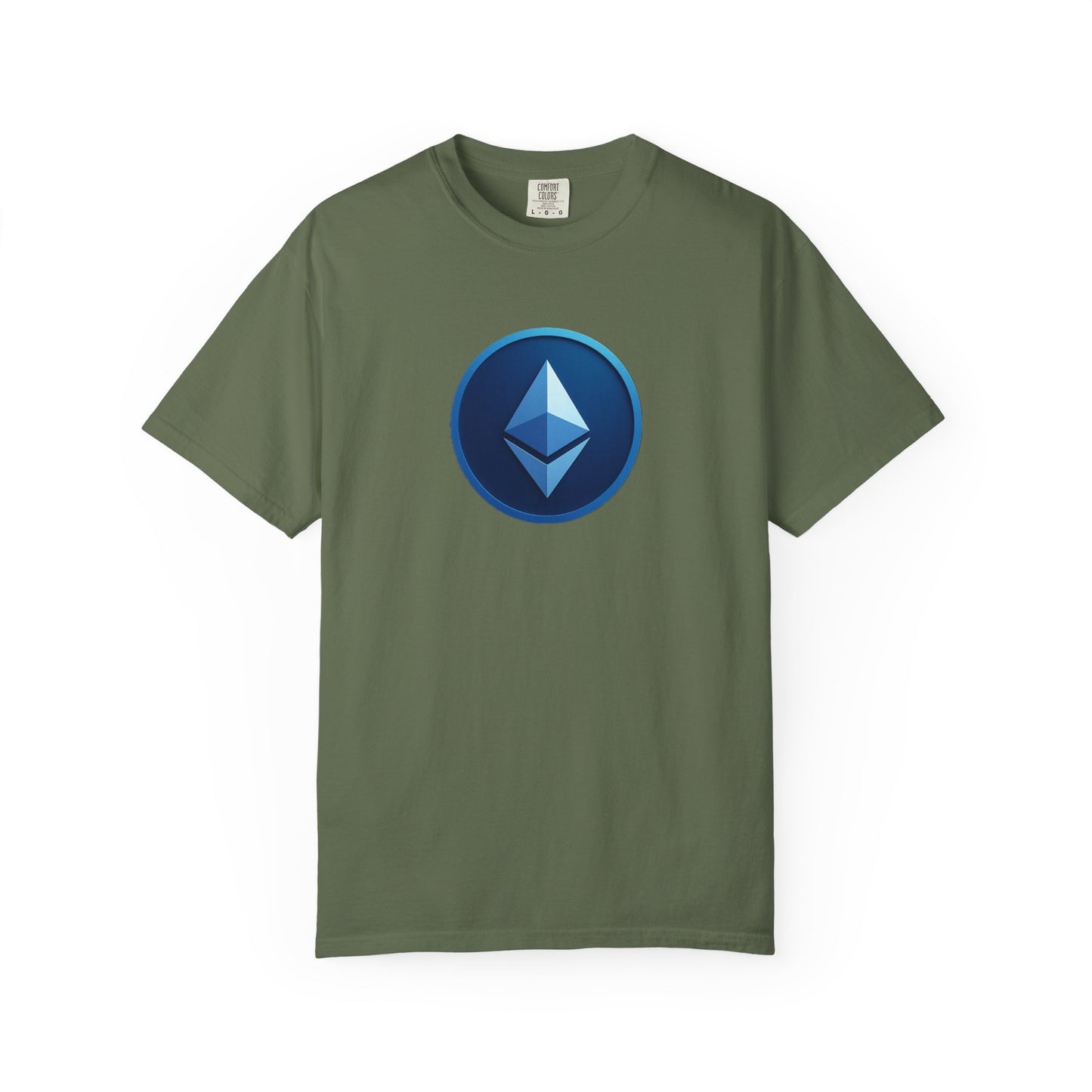 Ethereum Graphic T-Shirt, Unisex Casual Tee, Blockchain Apparel, Gamer Shirt, Crypto Gift, Stylish Streetwear