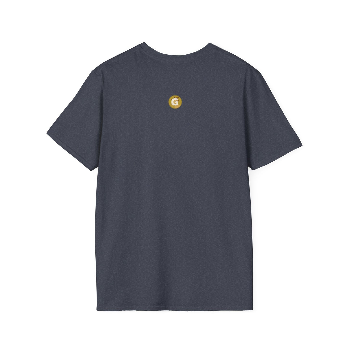 Golden Goat Unisex Softstyle T-Shirt | Cute Goat Tee for Animal Lovers, Birthday Gift, Casual Wear, Farmhouse Decor, Nature Fans
