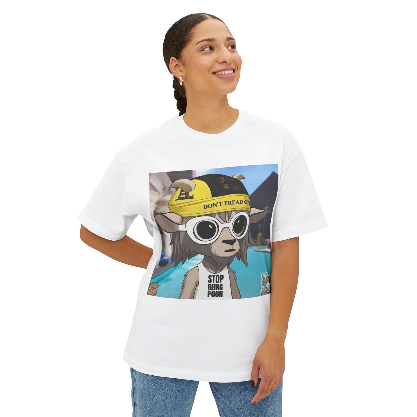 Cool Goat Alon Unisex Oversized Tee | Fun Summer Vibes | Perfect Gift for Friends | Stylish Casual Wear, Relaxed Fit T-Shirt, Pool Party [...]