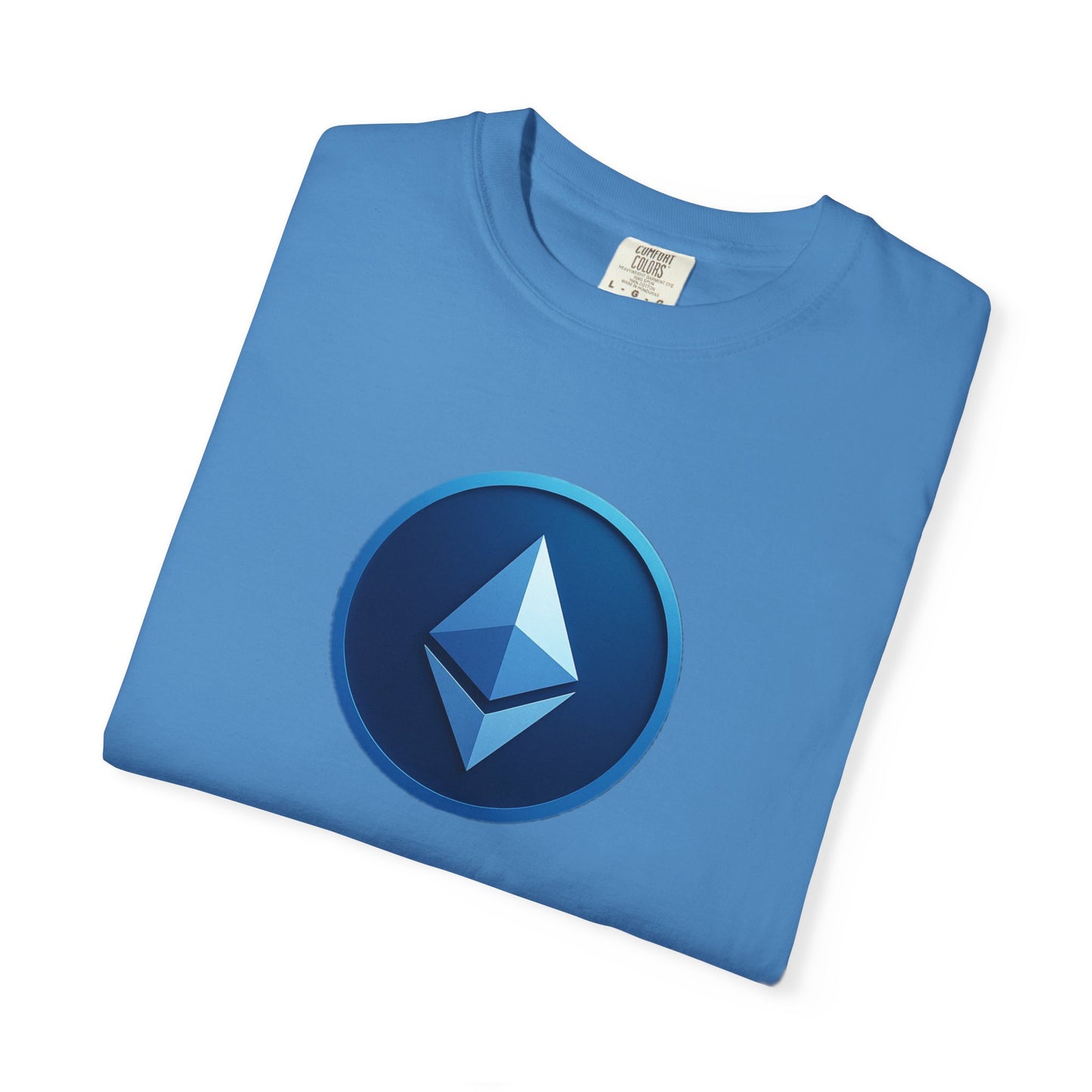 Ethereum Graphic T-Shirt, Unisex Casual Tee, Blockchain Apparel, Gamer Shirt, Crypto Gift, Stylish Streetwear