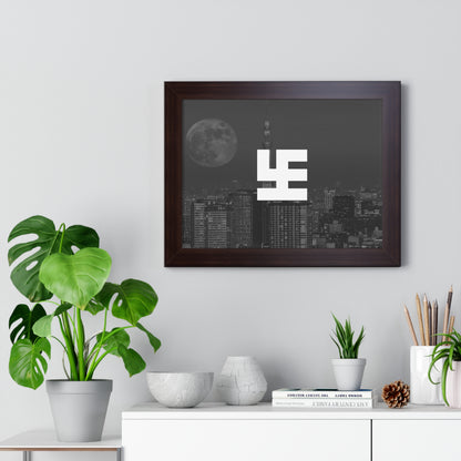 Swasticoin Urban Nightscape Framed Poster | Modern Wall Art for Home Decor, Gift for Art Lovers, Minimalist Design, Office Wall Art, Black and [...]