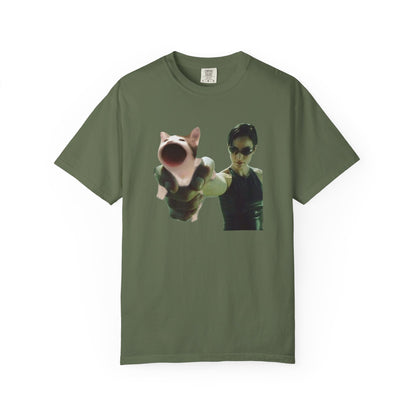 POPCAT Street Style Unisex T-Shirt | Vintage Graphic Tee, Casual Outfit, Gift for Friends, Meme Apparel, Conversation Starter
