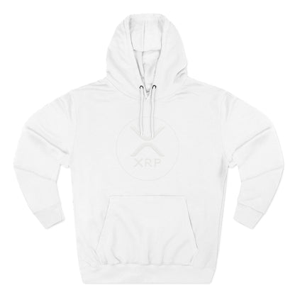 XRP Cozy Three-Panel Fleece Hoodie for Relaxed Casual Style, Perfect for Lounging, Gifting, Everyday Wear, and Cozy Nights
