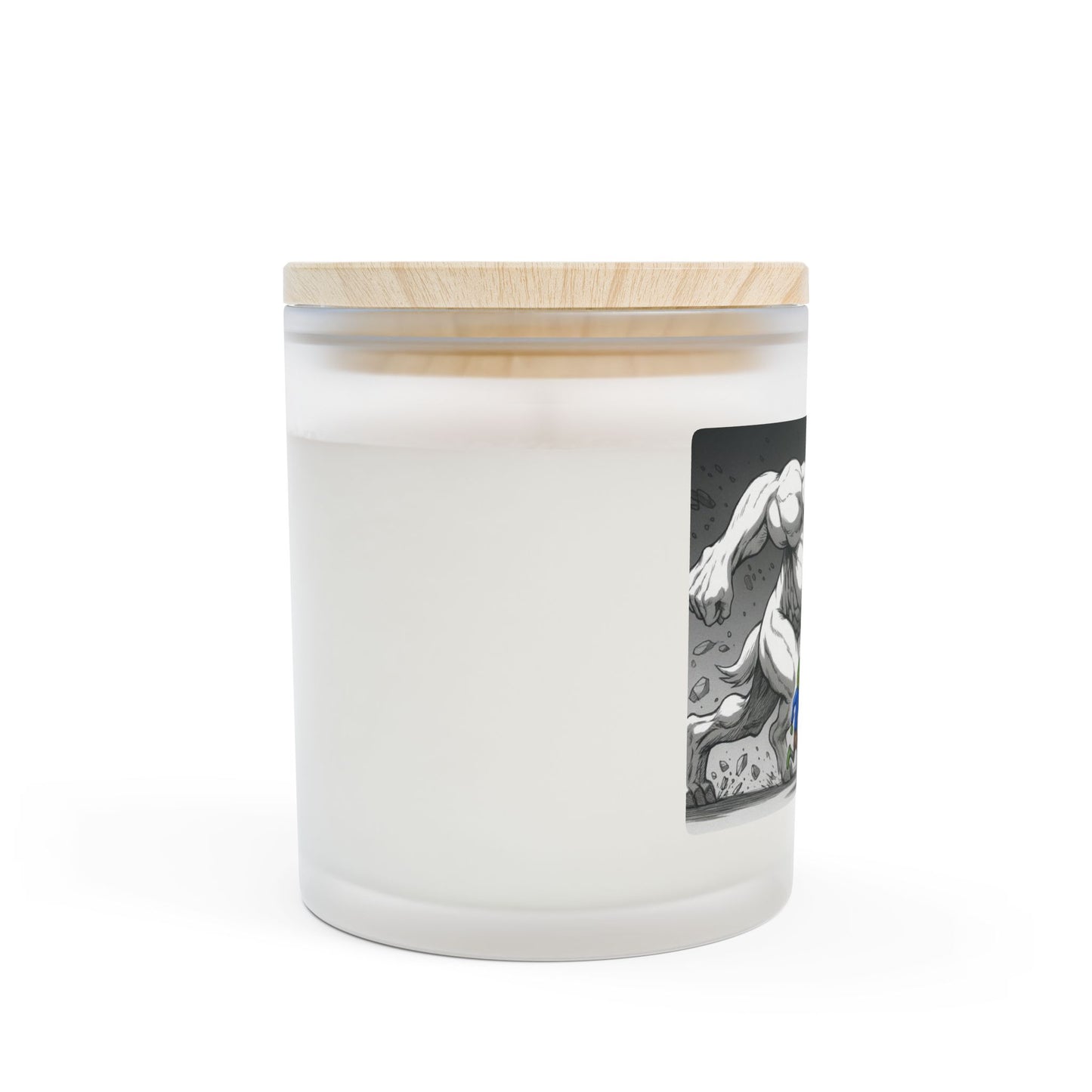 Frosted Glass Candle with Whimsical Goat Design, Hand-Poured Aromatherapy Candle, Unique Home Décor Gift, Eco-Friendly Candle, [...]