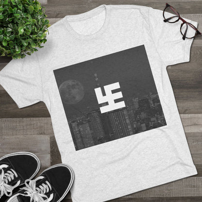 Swasticoin Urban Skyline Graphic Tee, Vintage City Aesthetic Shirt, Unisex Tri-Blend Crew Tee for Casual Style, Perfect Gift for City Lovers, [...]
